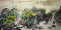 Bergen en water - Chinees schilderij