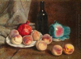 Still Life with Peaches