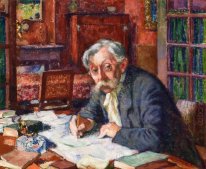 Emile Verhaeren Writing 1915