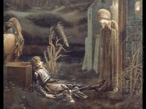 Il sogno di Lancillotto presso la Cappella del San Graal 1896