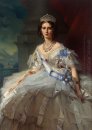 Portret van Prinses Tatjana Alexanrovna Yusupova 1858