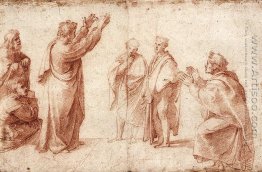 Study For St Paul Preaching In Athens