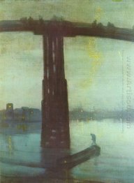 Nocturne Blue And Gold Old Battersea Bridge 1875