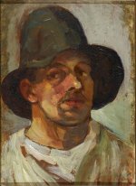 Autorretrato con el sombrero de 1906