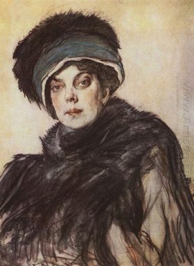 Portrait Of A Princess Olga Orlova 1911
