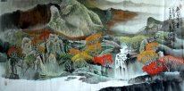 Waterfall - Chinese Painting