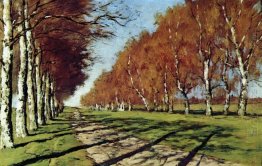 Big Road Sunny Autumn Day 1897