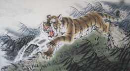 Tiger - la pintura china