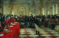 A Pushkin On The Act In The Lyceum On 8 Gen 1815 1911