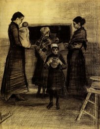 Soup Distribution In A Public Soup Kitchen 1883