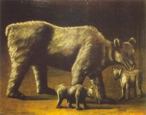 L'Orso Bianco Con Cubs 1916