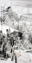 A farmhouse - Chinese painting