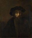 Бородатый человек в кепке 1657