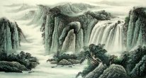 Waterfall - Chinese Painting