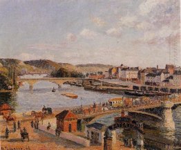 afternoon sun rouen 1896