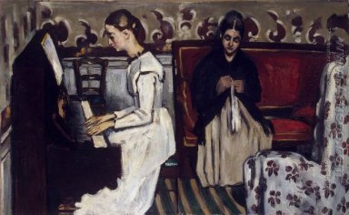 Junges Mädchen am Klavier Tannhäuser Ouvertüre zur