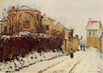 the street of the citadelle pontoise 1873