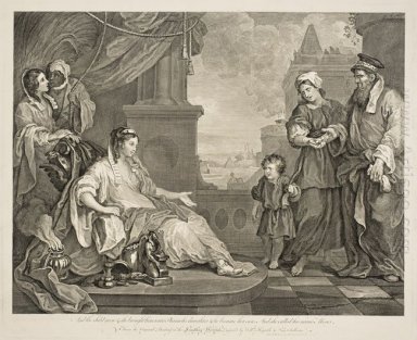 Moïse amena à la fille du Pharaon 1752