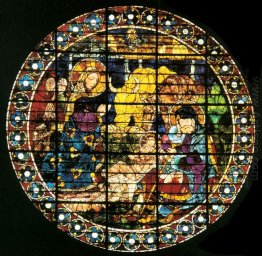 Oculus Depicting The Nativity 1443