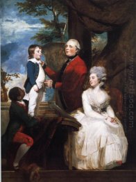 George Grenville Earl Temple Mary Countess Temple And Their Son