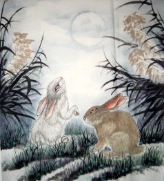 Rabbit - Chinese Painting