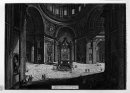 Binnenaanzicht van de Basiliek van Sint Pieter In het Vaticaan