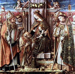 Virgin and Child Enthroned with Saints