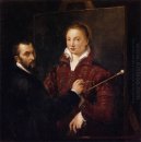 Bernardino Campi Schilderen Sofonisba Anguissola