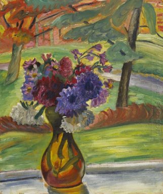 Vase mit Blumen I