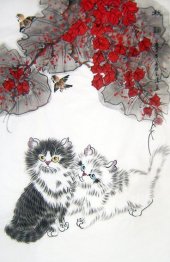 Cat - Chinese Painting