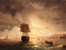 De Haven van Odessa aan de Zwarte Zee 1852
