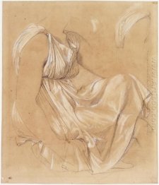 Study Of Seated Woman