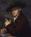 Portrait de l'époux de l'artiste'', le peintre Antonio Zucchi