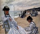 På stranden på Trouville 1871