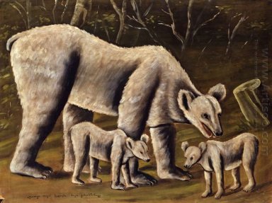 The White Bear med ungar