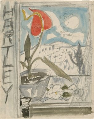 Studio per Poster Portrait Marsden Hartley