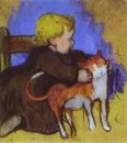 mimi et son chat 1890
