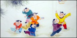 Boys - Chinese Painting