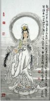 Guanshiyin, Guanyin - Chinesische Malerei