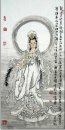 Guanshiyin, Guanyin - Peinture chinoise