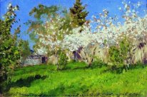 Apple Trees In Blossom 1896