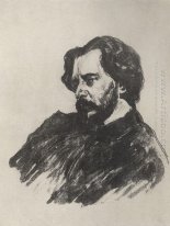 Portrait Of L N Andreev 1907 1