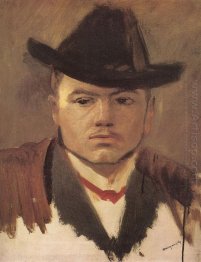 Peasant Boy with Hat (study)