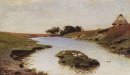 Landschaft mit einem Fluss 1888