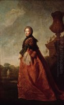 Portrait d'Augusta de Saxe-Gotha, princesse de Galles