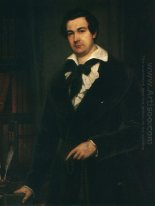 Retrato del actor V A Karatyghin 1842