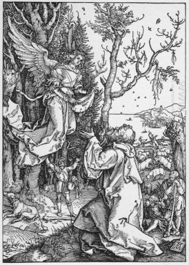 Joachim et l\'ange de la vie de la Vierge 1511