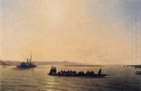 Alexander Ii Cruzando el Danubio 1878