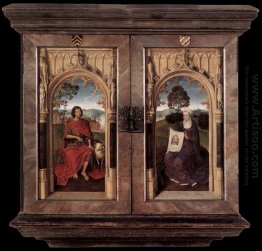 Triptych Of Jan Floreins Closed 1479