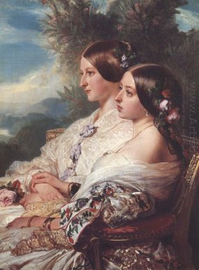 В Казинс королевы Виктории и Виктуар Дюшес де Немур 1852